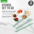 thumbnail image 2 of ProKeeper+ Utensil Set with Travel Carrying Case, 2 of 7