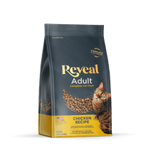 Reveal Pet Food, Natural Dry Cat Food, Chicken Recipe, 3lb Bag