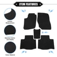 thumbnail image 4 of 1 Set Car Floor Mats for Toyota RAV4 2013-2019 Non-slip Velour Front Rear Auto Floor Carpet Liners Rugs, 4 of 6