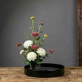 thumbnail image 6 of Flower Arrangement Vase Set, Ikebana Bowl with Pin Frog Holder Stable Floral Display Decor, for Home Table Studio, 6 of 7
