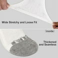 thumbnail image 5 of AMITOFO Diabetic Socks for Men Women, Extra Wide Diabetic Ankle Socks Cotton Non Binding Loose Top Neuropathy Socks, 4 Pairs, 5 of 6