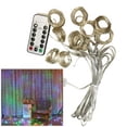 thumbnail image 2 of Ventana LED Cadena de luz Control remoto Flexible USB Powered Lamp Strip Inicio Indoor Partido al aire libre Año Nuevo Iluminación suministros coloridos kenally HA009755-03, 2 of 6
