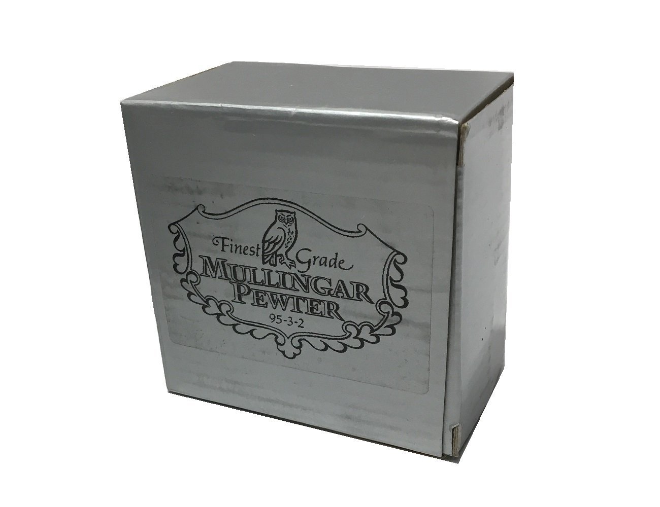 Claddagh Celtic Jewelry Box Heart-Shaped Pewter Made in Ireland C104