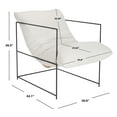 thumbnail image 6 of SAFAVIEH Portland Coastal Sling Chair, Ivory, 6 of 15
