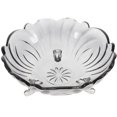 thumbnail image 2 of 1pc European Style Crystal Glass Fruit Plate Salad Nut Tray (Transparent), 2 of 8