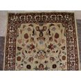 thumbnail image 4 of Beige Yellow Ivory Touch Exclusive Oriental Area Rug Hand Knotted Wool Silk Carpet (5 x 3)', 4 of 8