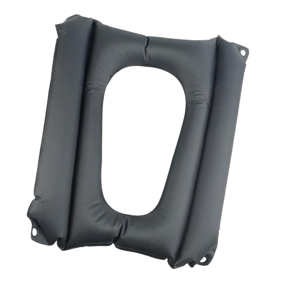 yotijay Inflatable Seat Cushion Bedsore Hemorrhoid Tailbone Pains Relief Deep Grey