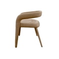 thumbnail image 2 of Modrest Mundra - Modern Beige Fabric Dining Chair, 2 of 2