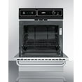 thumbnail image 2 of 24" Wide Gas Wall Oven, stainless steel/black, 2 of 3
