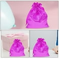 thumbnail image 4 of Bolsas de viaje para cosméticos, bolsa de artículos de tocador para mujer, bolsa de almacenamiento de maquillaje con cordón, 10 Uds., 4 of 6