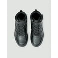 thumbnail image 3 of Nike Court Borough Mid 2 Little Kids' Black/Black Shoes  size 3, 3 of 6