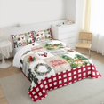 thumbnail image 3 of Homewish Merry Christmas Bedding Comforter Set,Wild Reindeer Silhouette Twin Comforter Sets,Red Cardinal Bird Bedding Set For Girls Kids,Super Cozy Room Decor,2pcs, 3 of 8