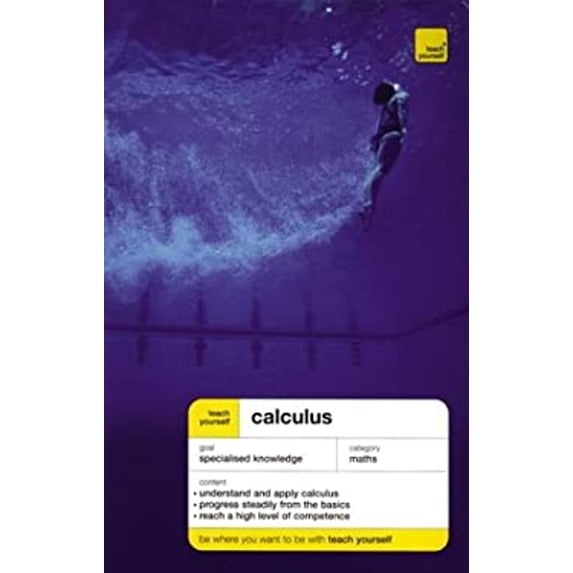 Pre-Owned Teach Yourself Calculus (Paperback) 0071421289 9780071421287