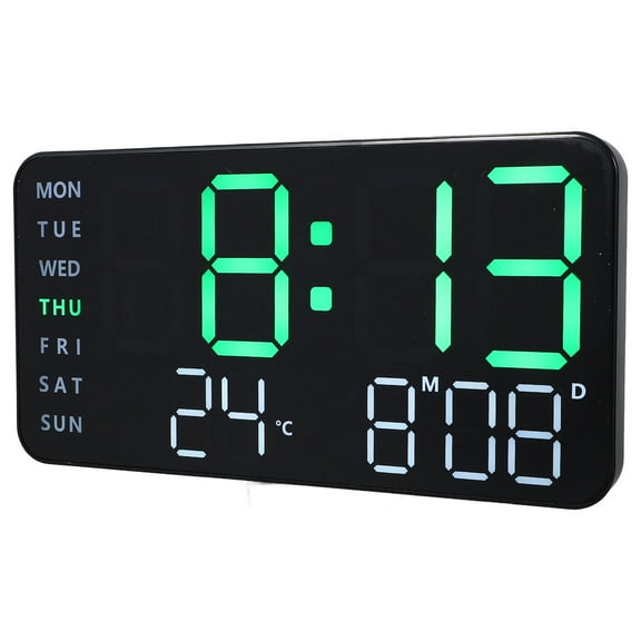 KALLORY  Alarm Clock Digital Aesthetic Electronic Office Travel