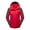 Red, variant on XMMSWDLA Blousse for Men Unisex Casual Patchwork Thicken Hooded Zipper Windproof Waterproof Keep Warm Breathable Long Sleeve Jacket Coats