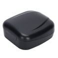 thumbnail image 3 of Estuche para audífonos portátil, resistente al agua y a las caídas, caja de almacenamiento para audífonos portátil, color negro, 3 of 15