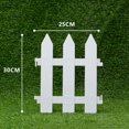 thumbnail image 2 of White PVC Plastic Fence European Style For Garden Driveway Gates Christmas Tree, 2 of 7