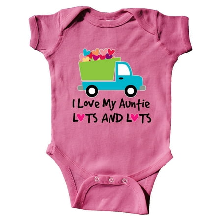 

Inktastic I Love My Auntie Baby Clothes Gift Baby Boy or Baby Girl Bodysuit