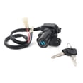 thumbnail image 2 of ZS For Yamaha YZF R1 R6 MT03 FZ6 FZ6R XJ6 FZ09 2000-2016 Motorcycle Ignition Switch Lock Kit w/ 2pcs Keys, 2 of 11