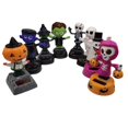 thumbnail image 1 of Juego de 8 lindos Halloween con energía Solar para decoración de coche, baile de columpio, cabezón ecológico, baile Solar en macetas coloridas, 1 of 5