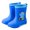 Blue, variant on Kids Rain 𝖡oots Waterproo𝖿 Non Slip Lightweight Cartoon Animals Rain𝖡oots Boys Girls Easy-on Outdoor Shoes Cute Water Boot Rain 𝖡oots For Kids Outdoor Play