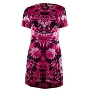 Women's Pink Garden Floral Dress