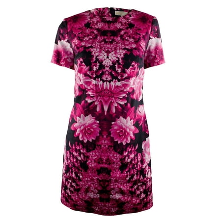 Women's Pink Garden Floral Dress