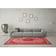 thumbnail image 3 of Ahgly Company Indoor Rectangle Medallion Red Traditional Area Rugs, 3' x 5', 3 of 4