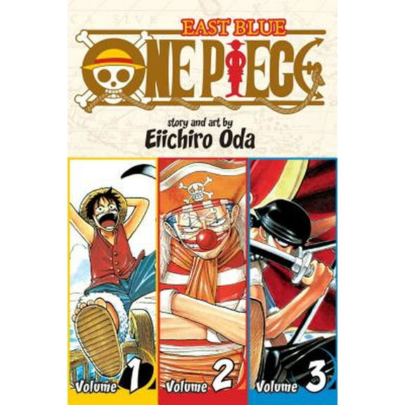 Pre-Owned One Piece: East Blue 1-2-3, 9781421536255, 1421536250, Paperback, Illustrated edition