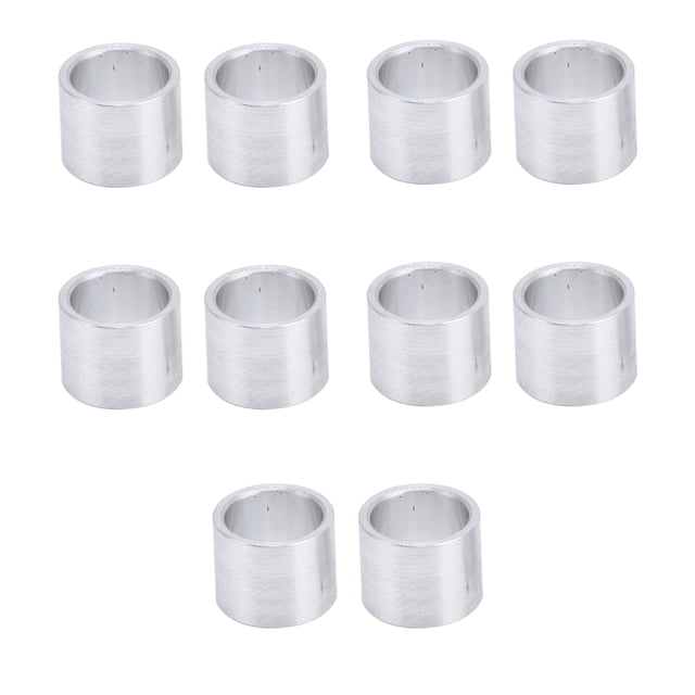 10Pcs Entretoise en Alliage d'Aluminium Rond Non Fileté Standoff Support Raccords Diamètre Extérieur 10mm8mm