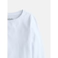 thumbnail image 2 of Wonder Nation Girls Kid Tough Tee with Long Sleeves, Sizes 4-18 & Plus, 2 of 4