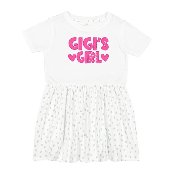 Inktastic Gigi's Girl Granddaughter Girls Toddler Dress