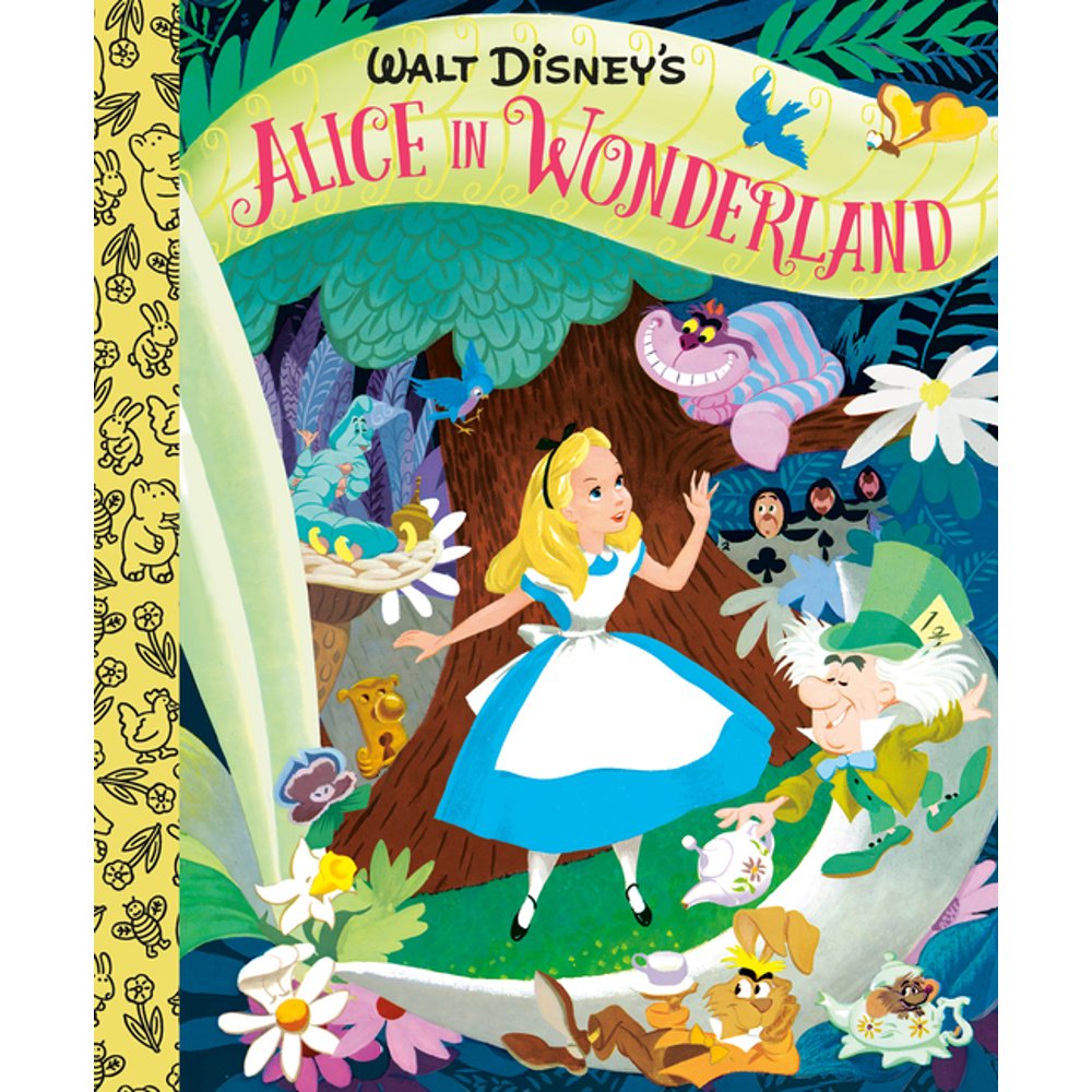 Walt Disney's Alice in Wonderland Little Golden Board Book (Disney