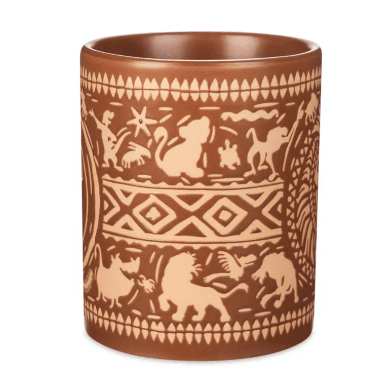 Disney Parks Animal Kingdom Lion King 30th Brown Coffee Mug New