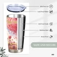thumbnail image 4 of Candy Cloud Happy Valentine’s Day Tumbler, Stainless Steel Insulated Travel Cup with Lid, Cute Romantic Gift for Her, 4 of 9