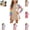 Beige, variant on YOUYEDIAN Hoodie Dress for Girls Casual Fashion Long Sleeve Hooded Mini Dress