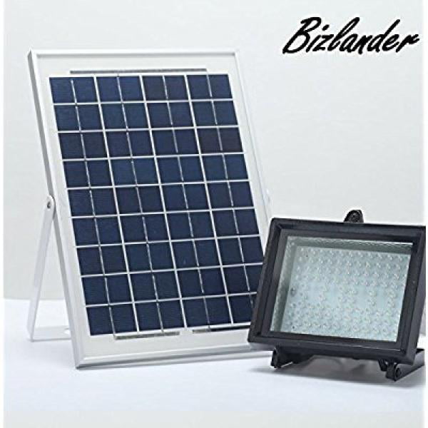 Bizlander 60 Led Outdoor Solar Light for sign Barn Outdoor Security Lighting JH 