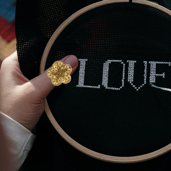 NUOLUX Thimbles Iron 5Pcs 0.79X0.79X0.75in