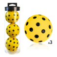 thumbnail image 3 of 3X Silent Pickleball Balls Quiet Foam Practice Balls with Exact Real Ball Bounce Soft PU Material for Indoor/Outdoor, 3 of 5