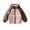 Pink, variant on WAVSUF Girls Puffer Jacket with Hooded, Lightweight Side Pockets Long Sleeve Winter Warm Quilted Raglan Coat Pink 7-8