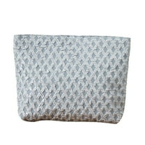 JeashCHAT Makeup Bag Travel Cosmetic Bag Toiletry Bag for Women, Portable Zipper Make Up Pouch, Large Capacity Makeup Organizer Case, Birthday Gifts