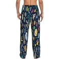 thumbnail image 3 of Kll Mens Pajama Pants For Men,Mens Lounge Pants,Funny Gifts For Men,Men'S Pajama Bottoms-Colorful Space, 3 of 9