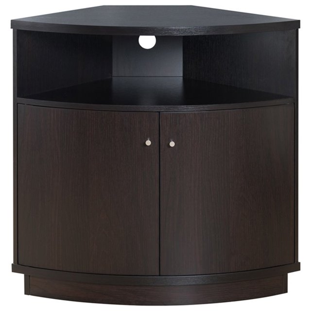 Furniture of America Dom Buffet d'Angle en Noyer Foncé
