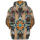 thumbnail image 5 of CLIndian Chief Native Tribal Totem étnico Hippie hombres mujeres pulóver chaquetas con capucha, 5 of 5