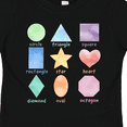 thumbnail image 4 of Inktastic Pastel Colored Shapes Boys or Girls Toddler T-Shirt, 4 of 5