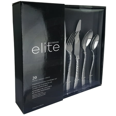 - Gibson Ambassador 20 Piece Flatware Set