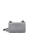 thumbnail image 4 of Pre-Owned CHANEL Boy Flap Bag Chevron Caviar Small By Rebag, 4 of 9
