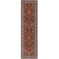 thumbnail image 2 of Safavieh Heritage Carmella Floral Wool Runner Rug, Red/Blue, 2'3" x 8', 2 of 8