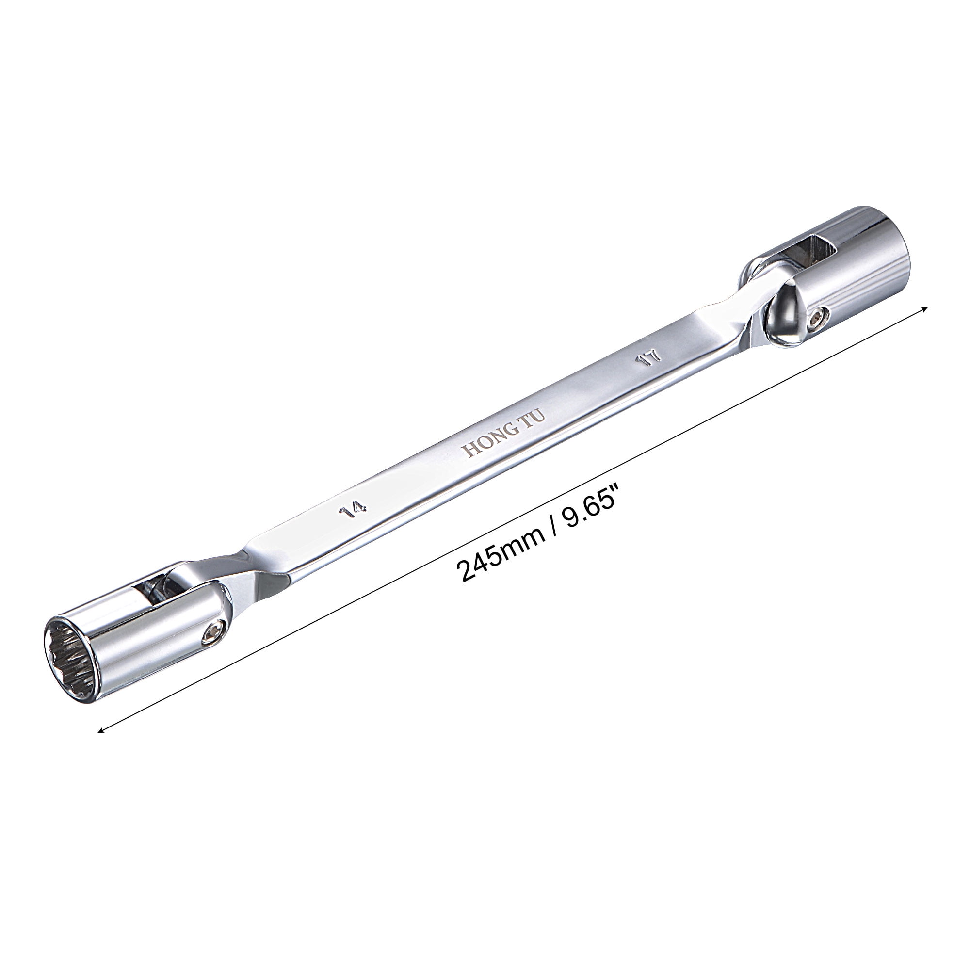 【SALE／10%OFF Uxcell 12 Point Flexible Head Socket Wrench, 14mm x 17mm DriveTools