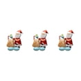 thumbnail image 1 of Ruiboury Party Decor Essential Christmas Foil Balloons With Exquisite Patterns Balloon Christmas Suitable For Any Places multicolor Gift Box Santa Claus 3Set, 1 of 6